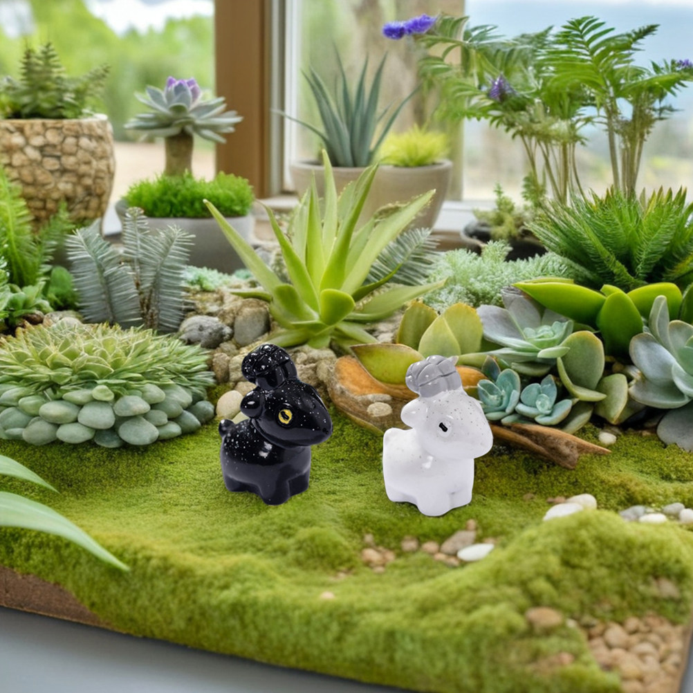 12個入りミニチュア樹脂製ヤギフィギュア、かわいい小さな動物 - Bonsai Garden For Desk のレビューと価格
